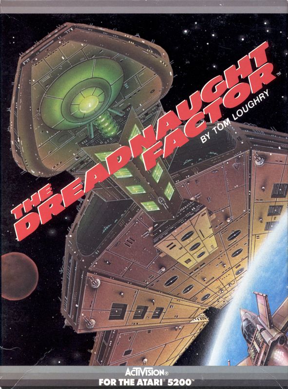 Dreadnaught Factor box art for Atari 5200